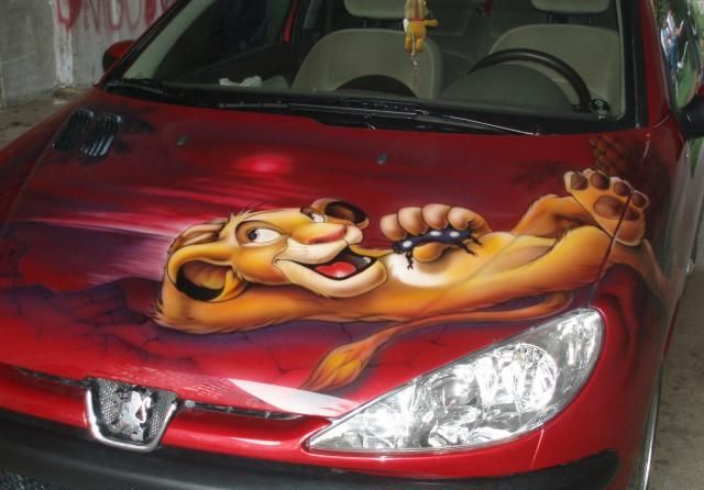 How to Paint a Car Hood