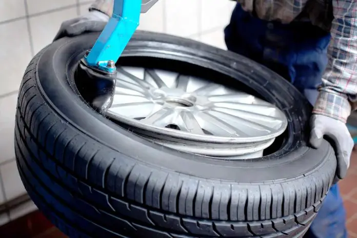 How to Put a Tire on a Rim
