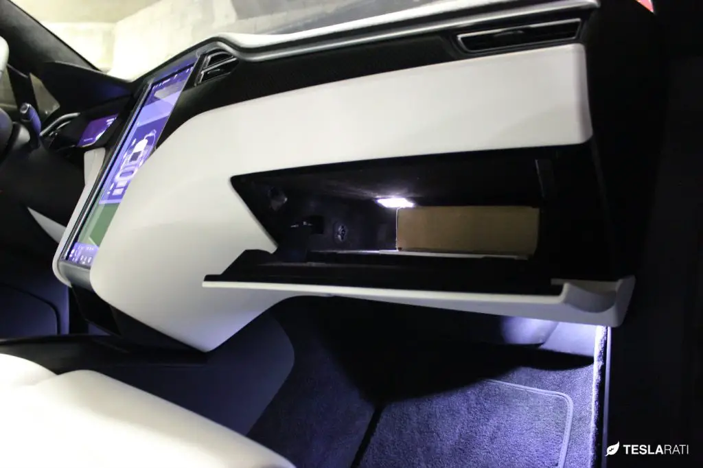How to Open Tesla Glove Box