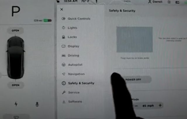 How to Turn Off Tesla Model 3 