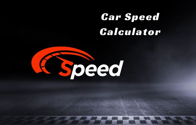 Car Speed Calculator