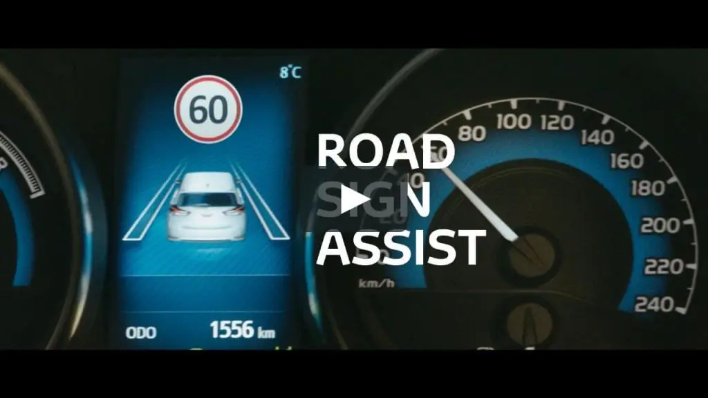What is Toyota Road Sign Assist