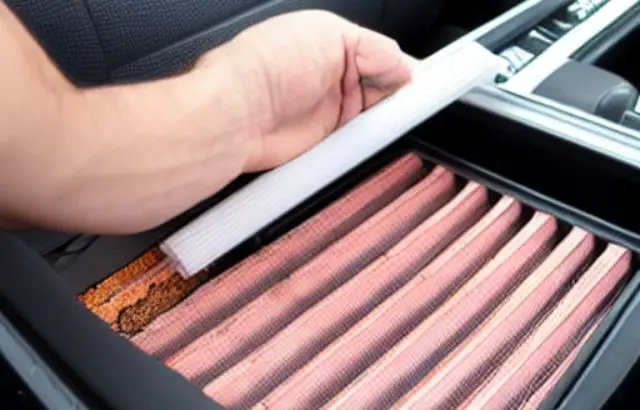 Replace the car cabin filter if necessary