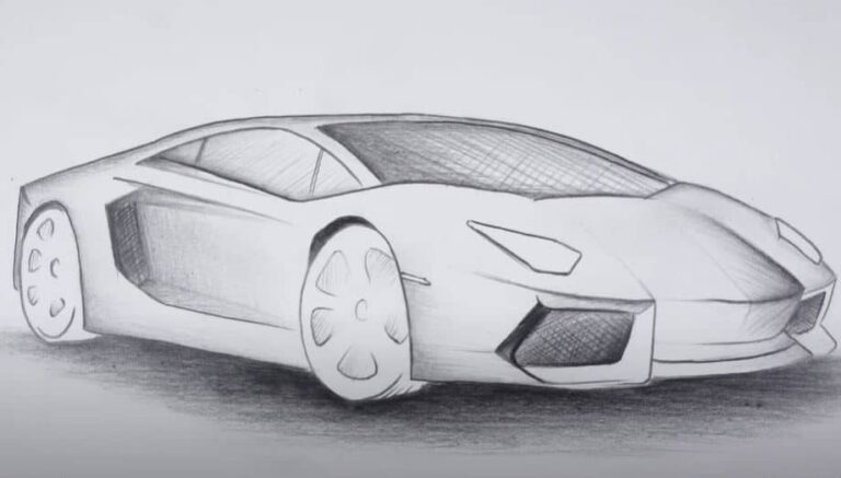 How to Draw a Car | Simple 10 Steps With Images How to Draw a Car | Simple 10 Steps With Images