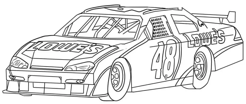 How to Draw a Race Car