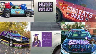How to Decorate a Car for 5th-Grade Graduation