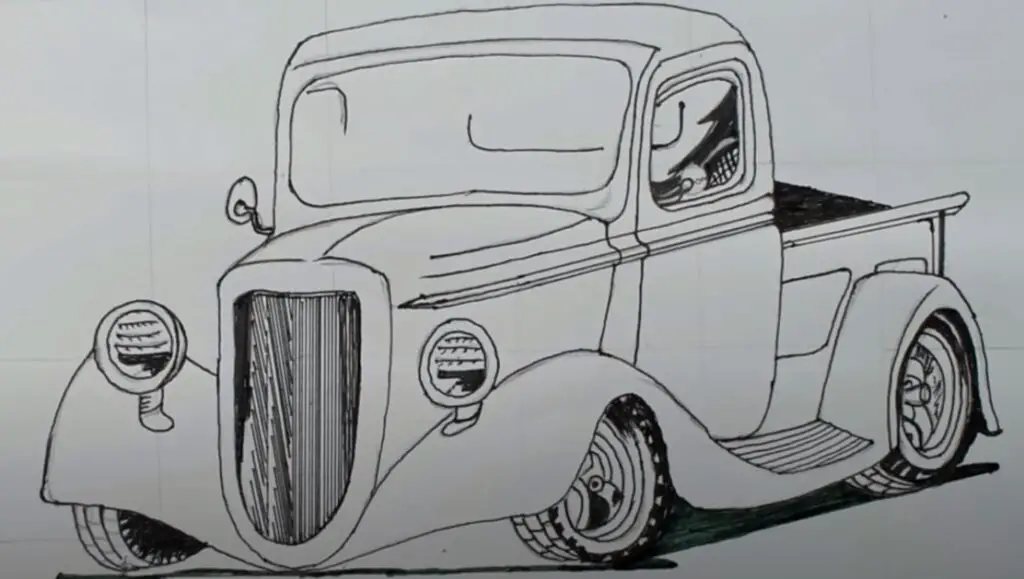 How to Draw a Classic Car