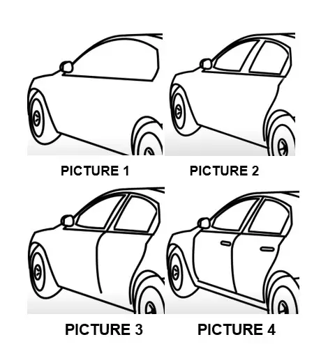 Draw the Windows of the Car