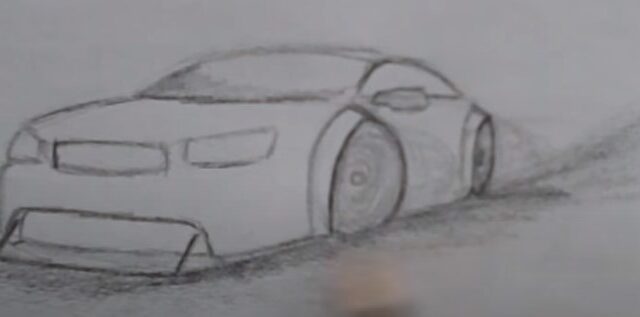 How to Draw a Drift Car