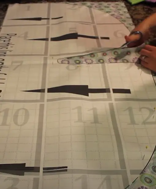 Cut the Fabric for the Canopy