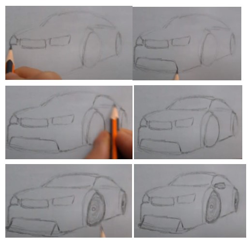 Add details to the car. 