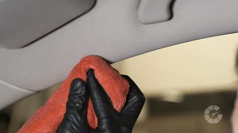 Clean the area for installation