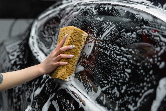Best Car Wash Brush with Soap Dispenser