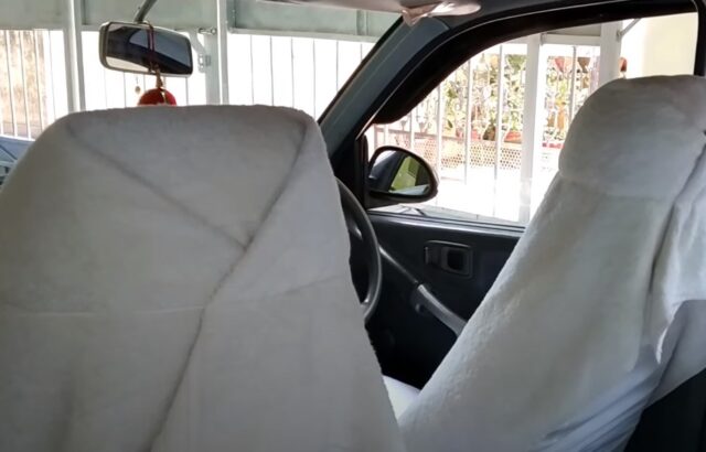 How to Make Car Seat Covers Out of Towels