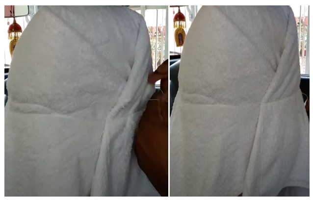 Step 2: Sew the Towel corners Together