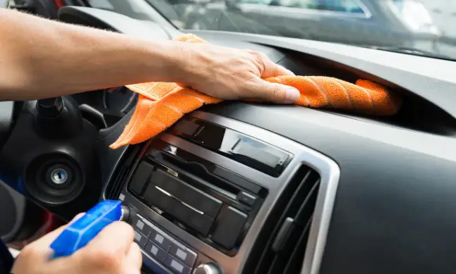 Clean the Dashboard and Other Interior Surfaces