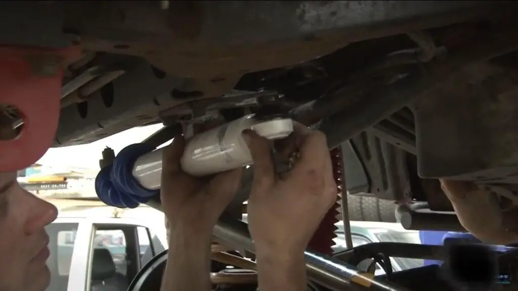 Align the New Steering Stabilizer