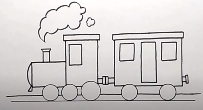 How to Draw a Train Car