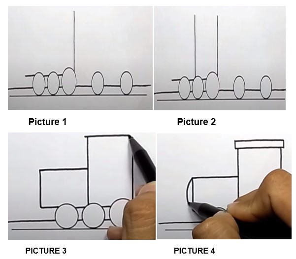 Step 3: Draw the Details of the Train Car