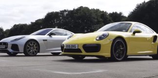 Jaguar F Type vs. Porsche 911