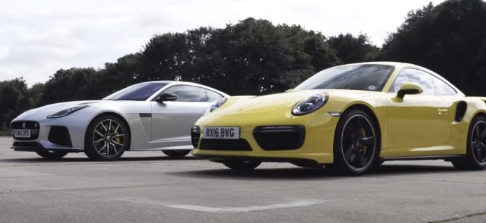 Jaguar F Type vs. Porsche 911