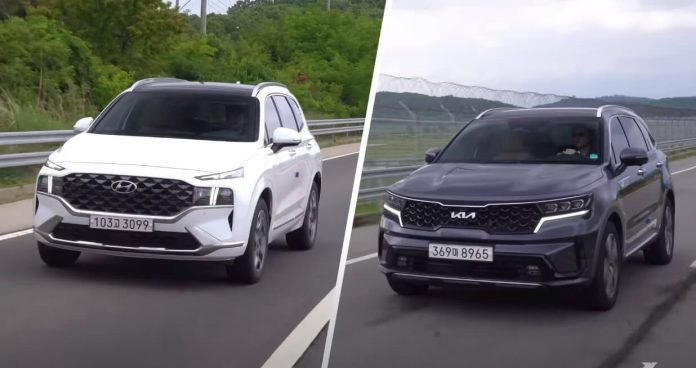Kia Sorento Hybrid vs. Hyundai Santa FE Hybrid